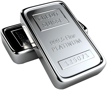 Platinum bullion